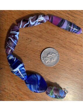 Handmade Lampwork Focal Glass Beads - New